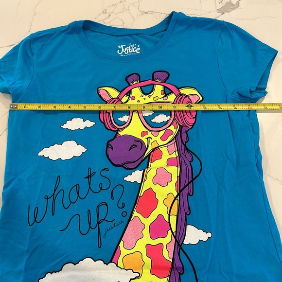 Kids Justice Giraffe T-Shirt - Picture 7 of 9